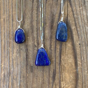 Lapis Lazuli Necklace / Lapis Lazuli / Lapis Lazuli Pendant / Blue Lapis / Lapis Necklace / Lapis Jewelry