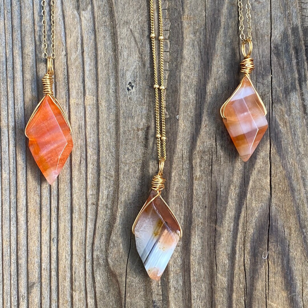 Shine Bright Carnelian Necklace main image 1