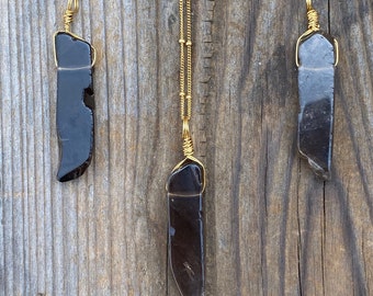 Chakra Jewelry / Smoky Quartz / Smoky Quartz Necklace / Smoky Quartz Pendant / Smoky Quartz Jewelry / Gold Filled