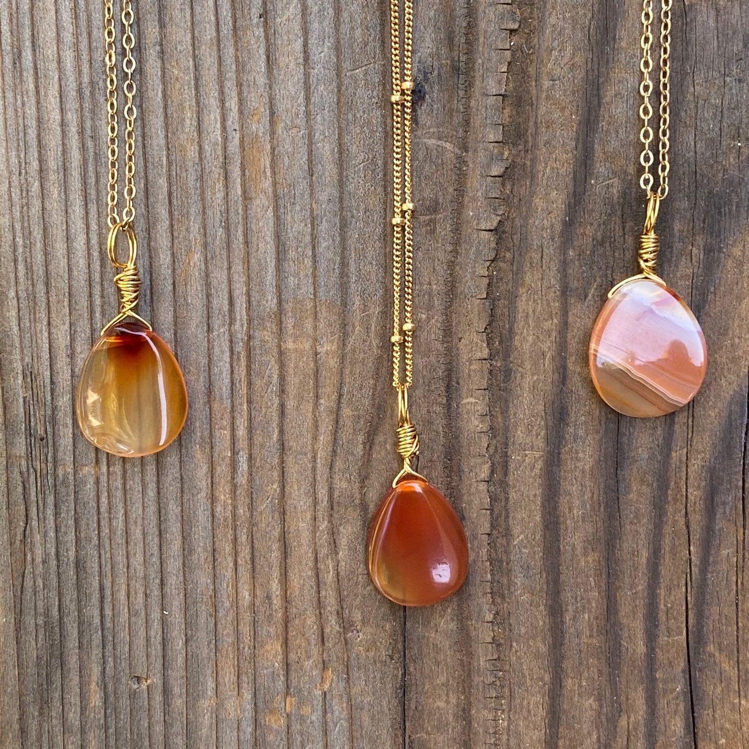 Chakra Jewelry / Carnelian / Carnelian Pendant / Carnelian Necklace /…
