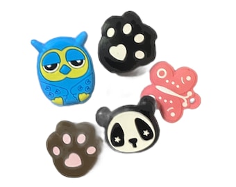 Animal Tennis Dampener: Racket Shock Absorber, Kids & Adults