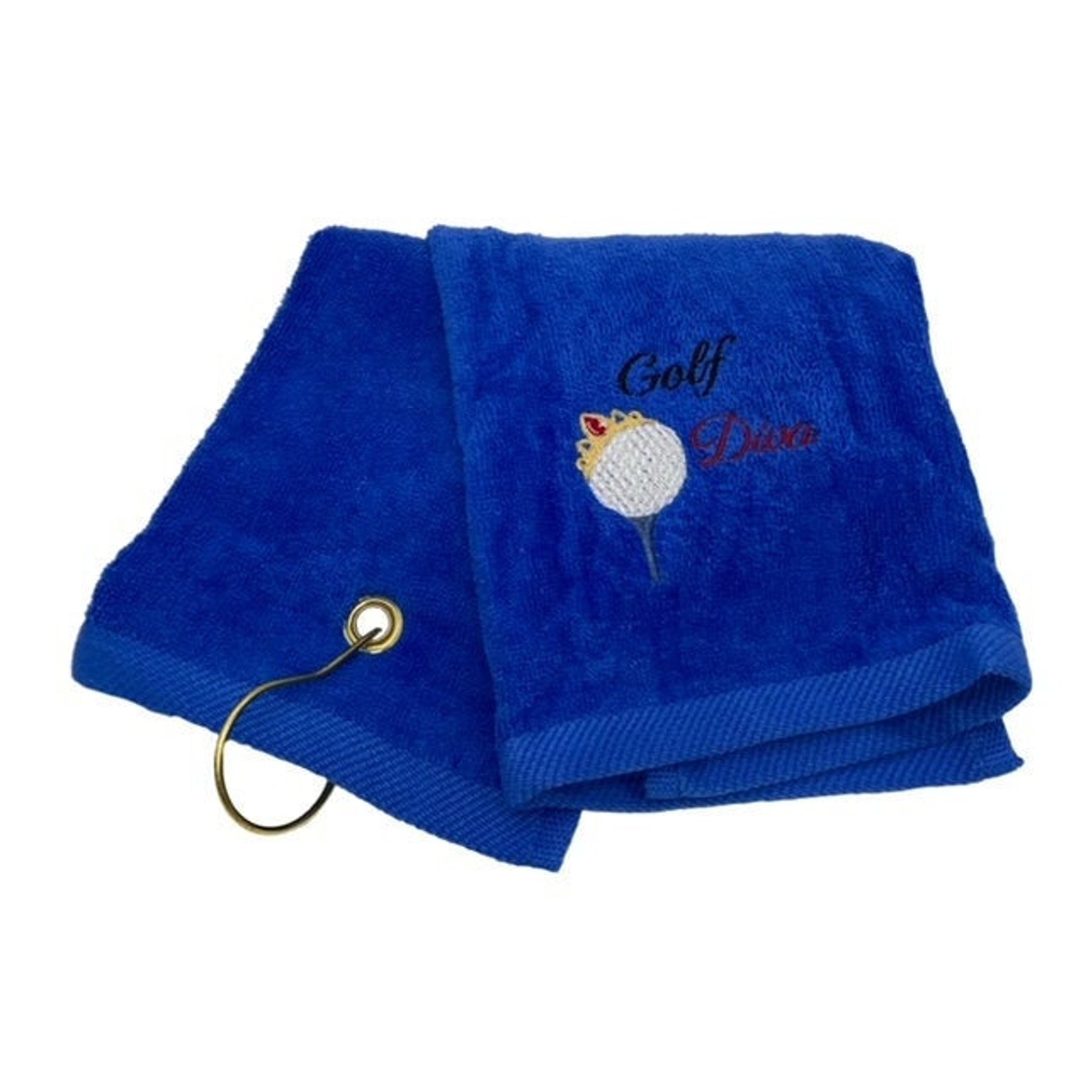 Golf Towels with Grommet and Hook Super Plush Solid Colors Etsy