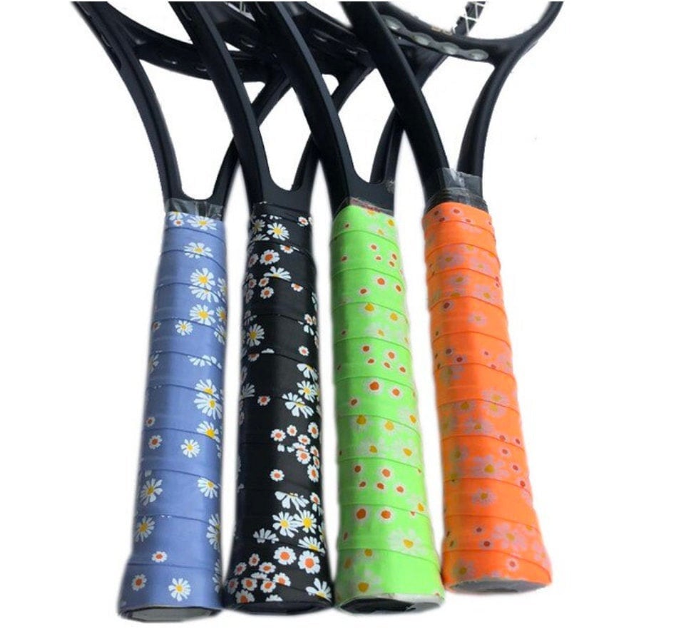 Tennis Racquet Grip Tape Tennis Overgrips Colorful With Etsy