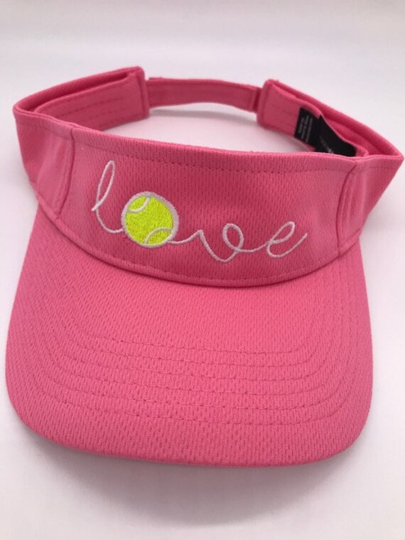 pink tennis hat