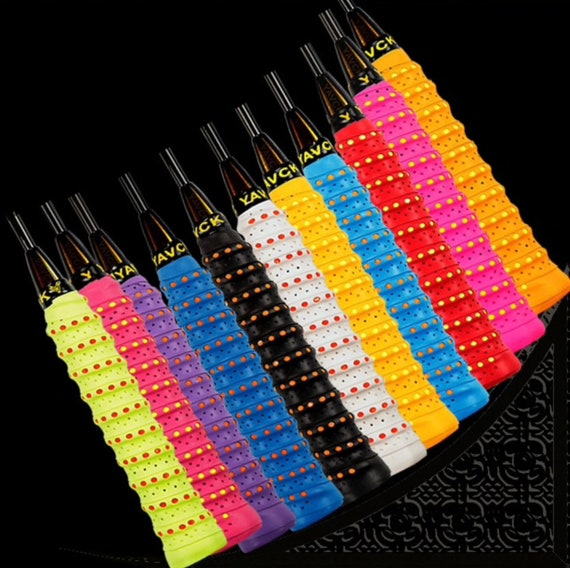 Colorful Grip Tape With Textured Feel, for Tennis, Squash, Badminton or  Fishing Poles Designer Grips for Any Sport Unique Gifts 