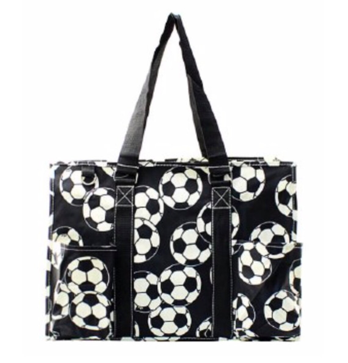 Soccer Bag / Tote Designer Sports Bag Lots of pockets w Etsy