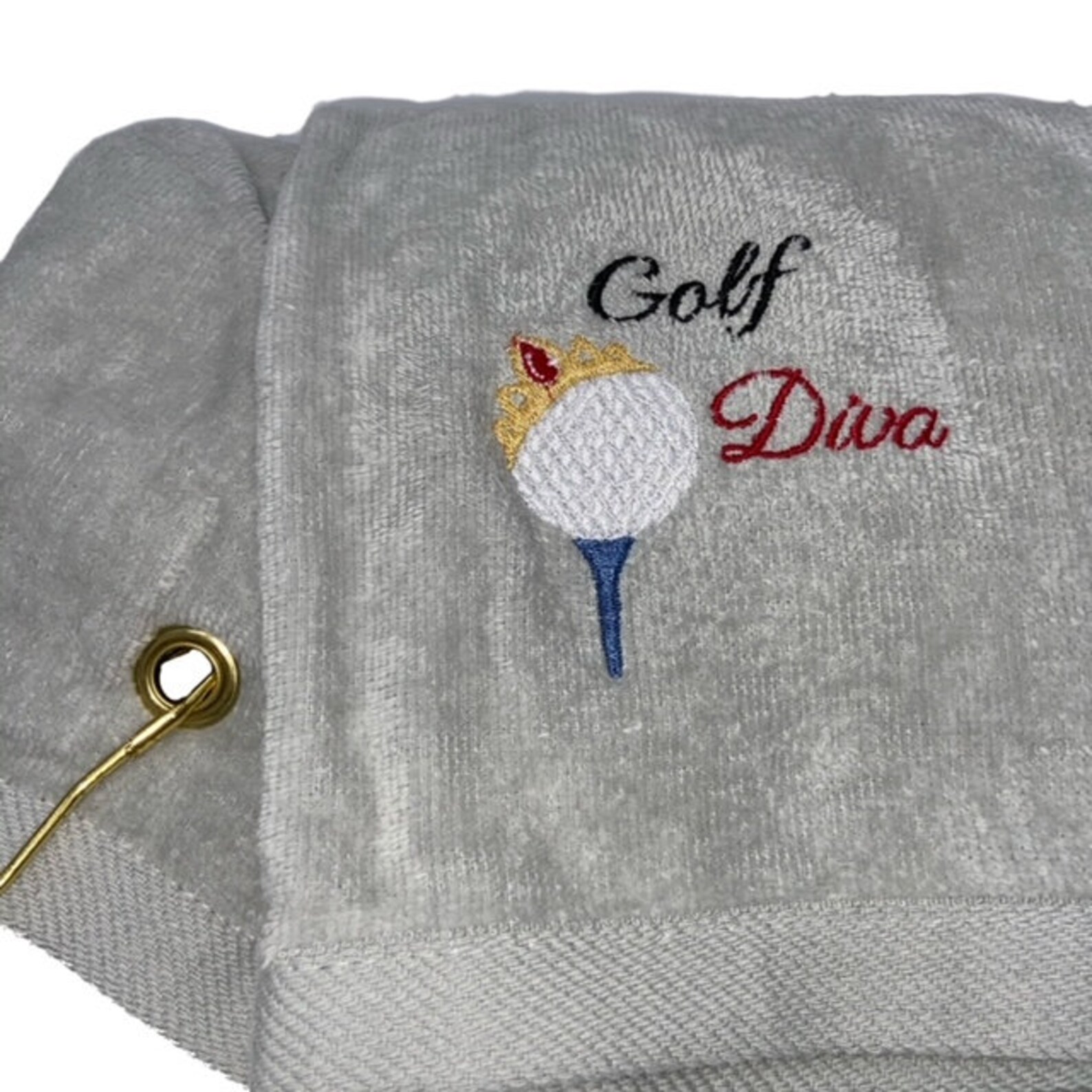 Golf Towels with Grommet and Hook Super Plush Solid Colors Etsy