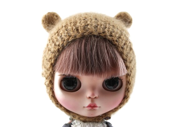 fluffy bear hat