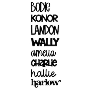 Custom Acrylic Name Keychain: Personalized Backpack Tag Bild 5