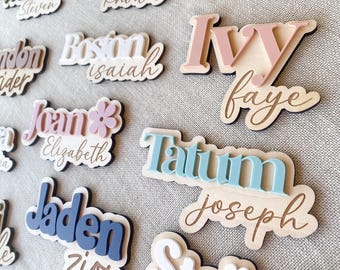 Baby Name Sign Newborn Photo Prop Hospital Photo