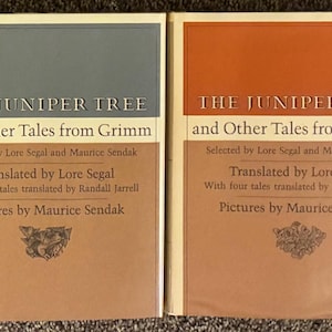 The Juniper Tree and Other Tales from Grimm Volumes 1 & 2 Selected by Lore Segal and Maurice Sendak, 1974 Farrar Straus and Giroux Hardcover