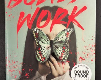 Bodies of Work: A Horror Novella by Clay McLeod Chapman, 2026 Titan Books Advance Uncorrected Bound Proof Paperback, Like New