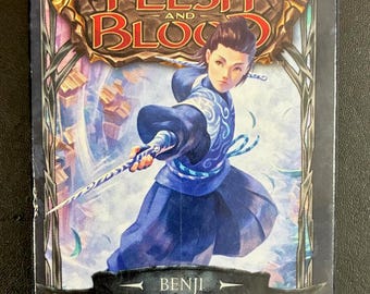Outsiders Flesh and Blood TCG, Benji The Piercing Wind, 46 Card Blitz Deck, Like New Cards