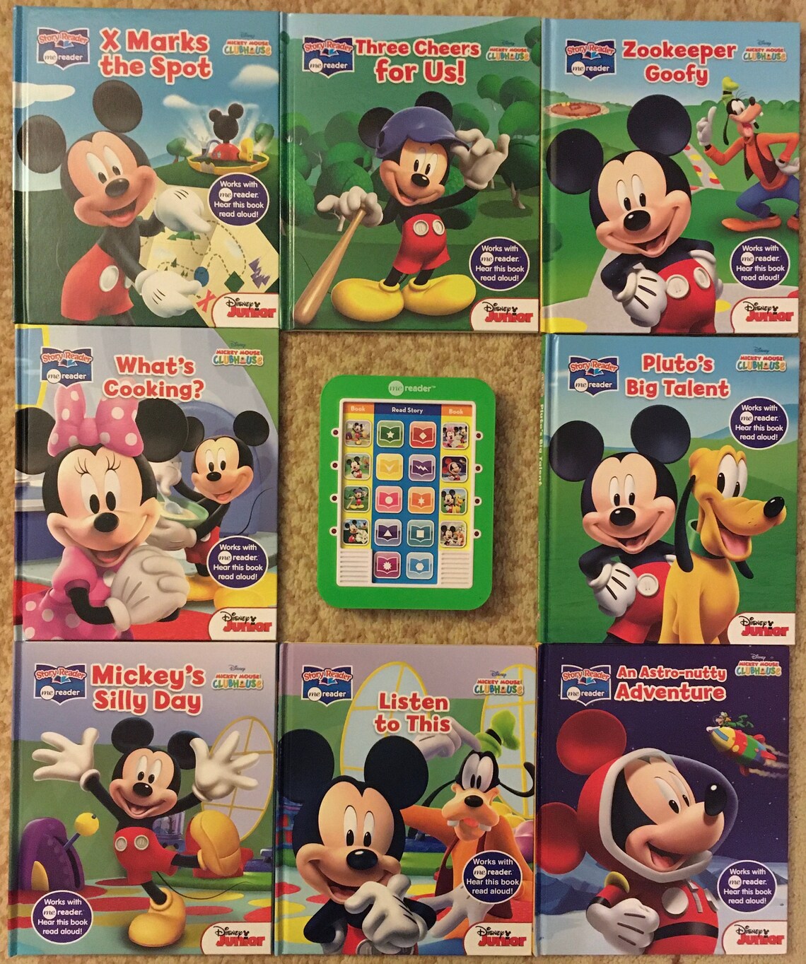 Disney Junior Mickey Mouse Story Reader Me Reader Electronic Etsy