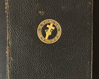 Miscellaneous Writings 1883-1896 By Mary Baker Eddy, 1924 Leather Bound Softcover, Gold Gilded Book Edges, Christian Science