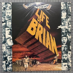 Monty Python's Life Of Brian Original Motion Picture Sound Track 1979 Warner Bros. Records Vinyl LP Record, NM
