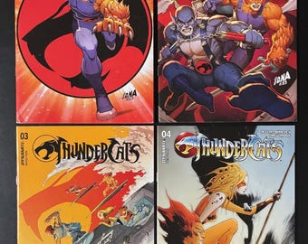 Thundercats 1-4 by Declan Shalvey and Drew Moss, 2024 Dynamite Comics First Printings