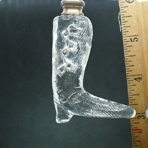 glass cowboy boot fan pull