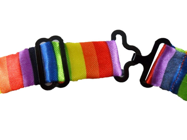 Rainbow Bowtie Satin Appearance