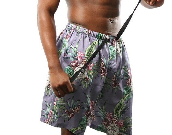 pure silk boxer shorts