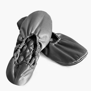 Silk Slippers for women  : Grey