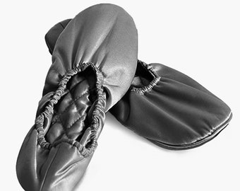 Silk Slippers for women  : Grey