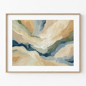 Deep Dive -- Fine Art Print, Stretched Canvas Print, Wall Decor, Abstract Painting, Wall Art, Art Decor, Gift Idea, Abstract Print