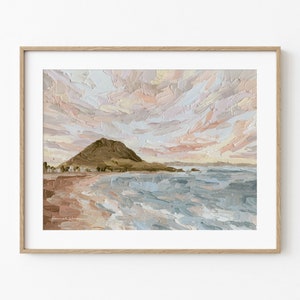 Fish and Chips -- Fine Art Print, Stretched Canvas Print, Coastal Art Print, Beach Art Print, Mountain Painting, Art Gift Idea
