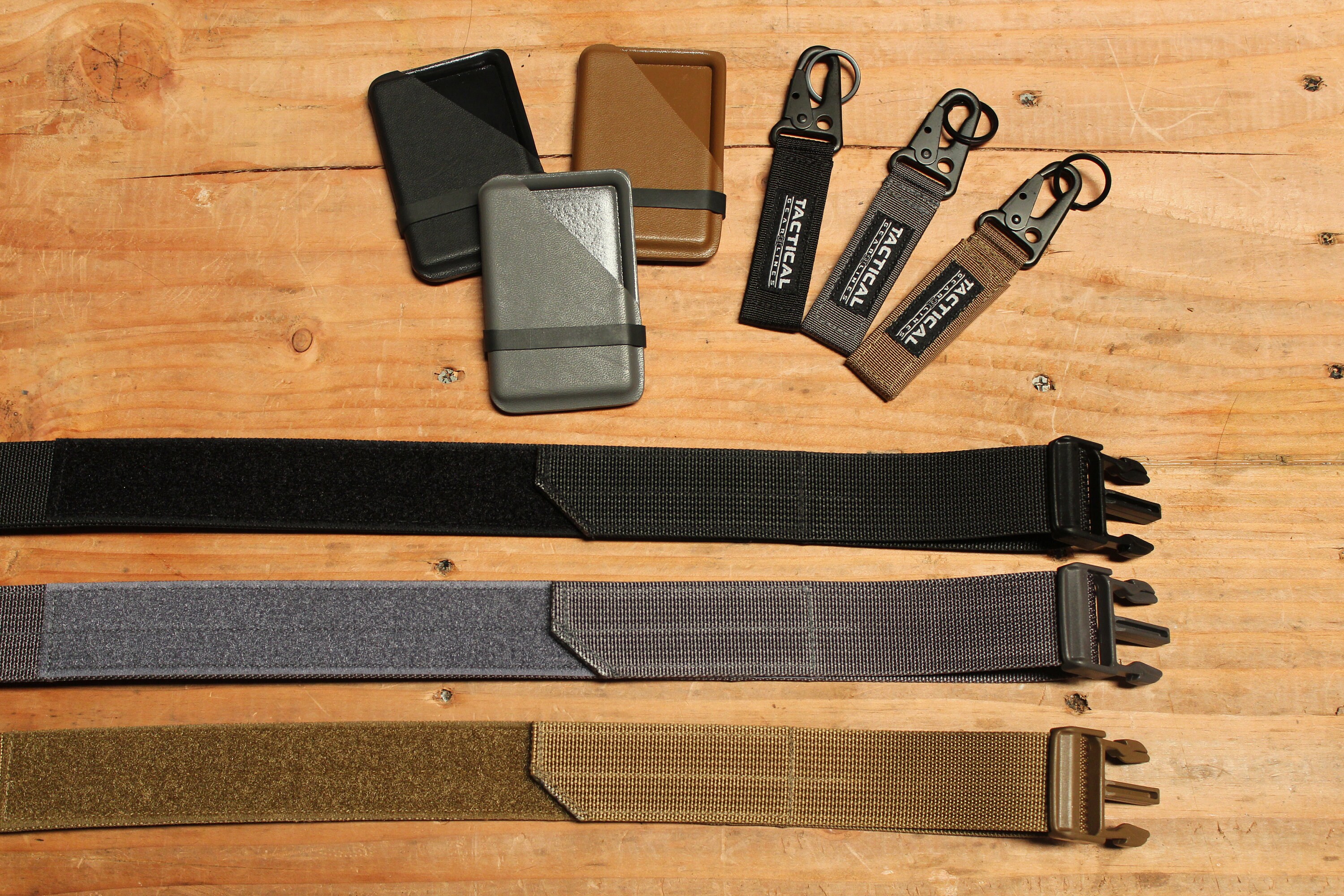 Everything Black Mens Belt Credit Card Holder or Wallet Etsy