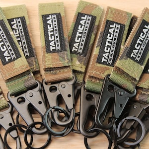 Multicam Key Fob Key Chain Keychain Key Chain For Men Key Fob Keychain Key Clip Fabric Key Fob Belt Clip Keychain Keychain Clip Belt Key Fob