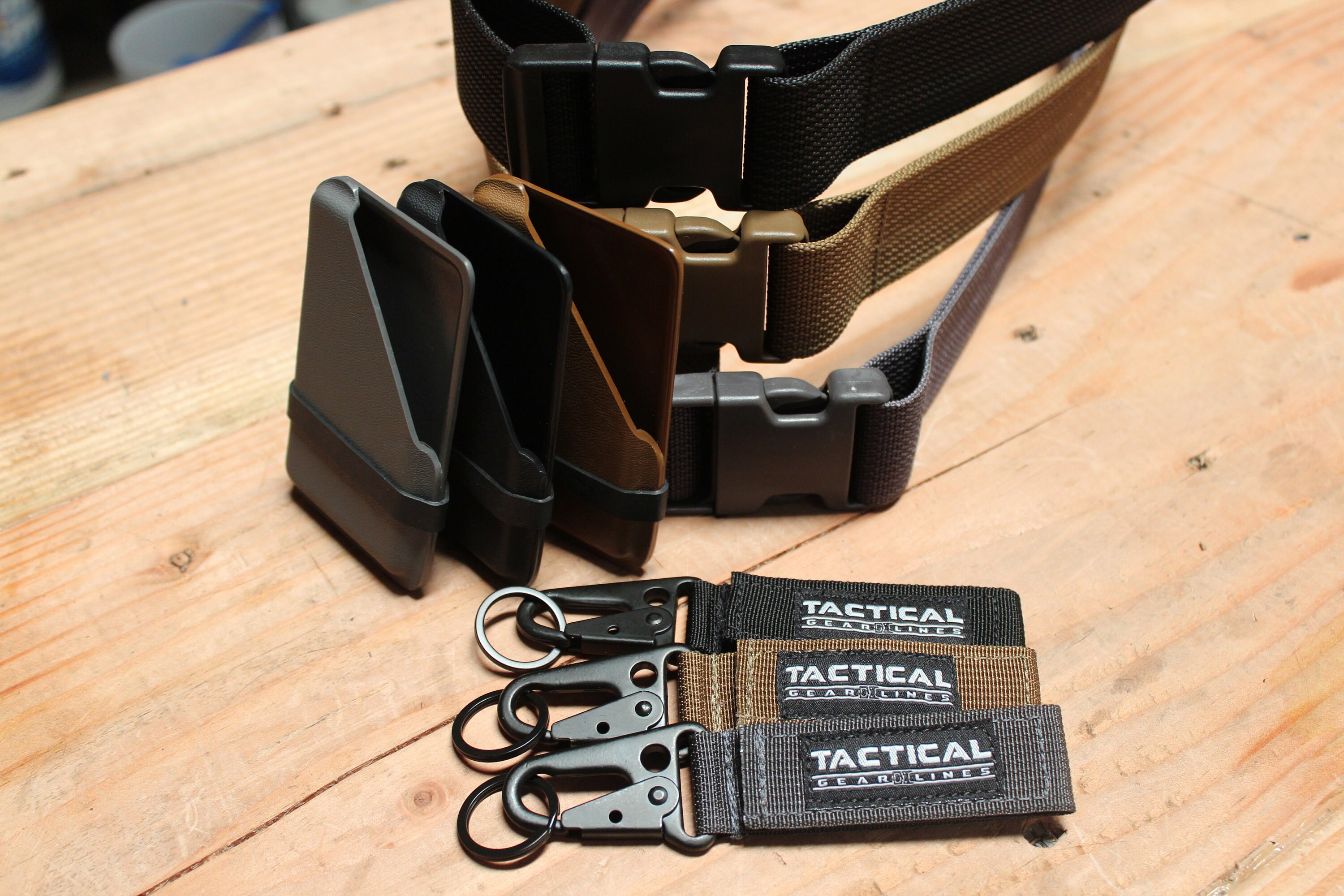 Everything Black Mens Belt Credit Card Holder or Wallet Etsy