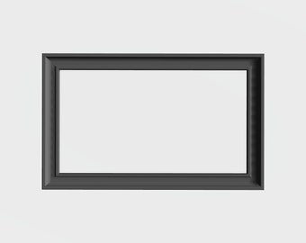 Decorative Frame 3D STL Model - CNC Router File (Digital Download)