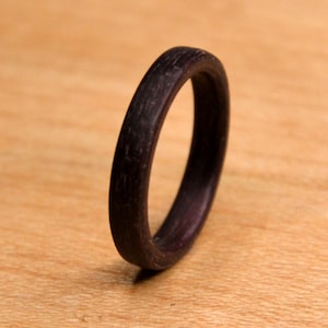 Wooden ring, walnut, ring, engagement rings, wooden rings for women, wooden rings for men, personalized wooden wedding band
