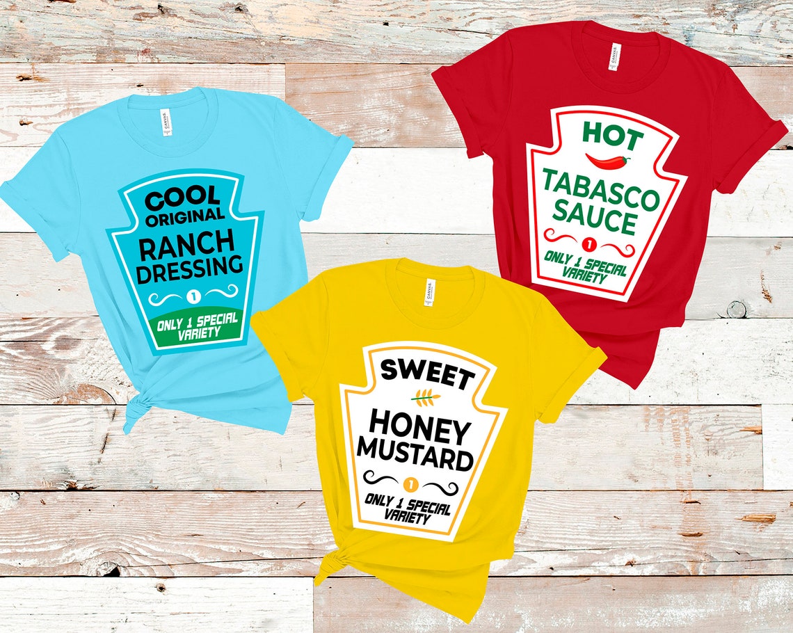 Soy Sauce Condiment Shirts For Youth Friends Families Children Etsy