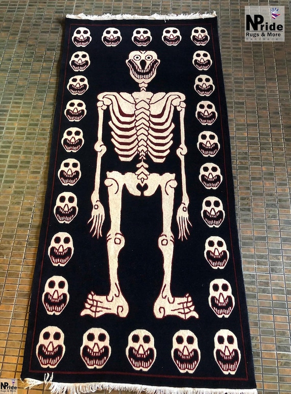 オリエンタル ウール チベット 絨毯 60x90cm