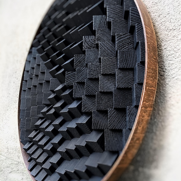 Round Wall Art - Etsy