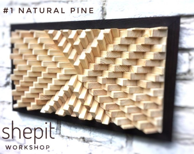 Wood Wall Art Large Abstract Wall Artwork Blue Gray Wood Etsy