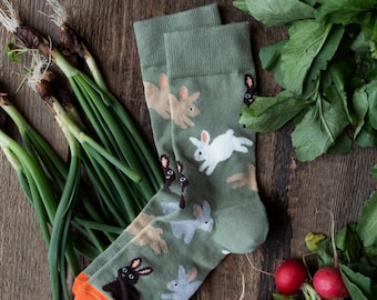 Easter Bunnies Socks – CuteSpring Bunny Pattern