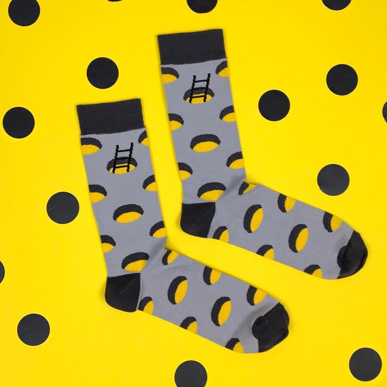 messenger socks Introvert socks airplane mode socks patterned socks colorful mismatched mens womens gift socks Socks Set of 3 pairs