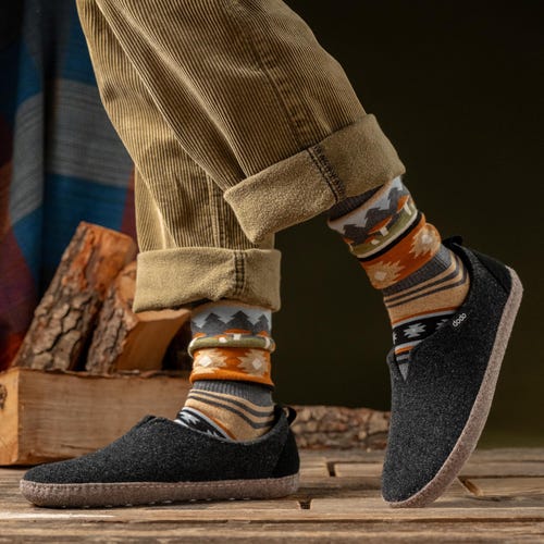 Pantoufles en feutre : gris réglisse, chaussures d'intérieur chaudes