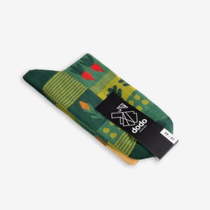 Cornfield Socks Colorful socks for men and women Gift for him & her Funny design image 3