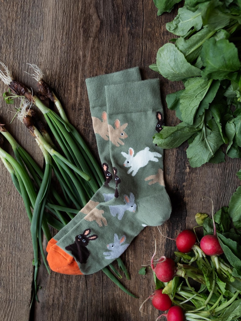 Easter Bunnies Socks – Cutespring Bunny Pattern - Etsy