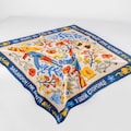 Ukrainian Mantra Silk Scarf, National Anthem Design product logo