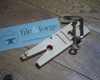 Bench Peg with Clamp, 210mm length, can be attached to most worktops. Essential for jewellery making.