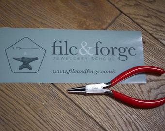 Round Nose Pliers, Smooth Jawed 130mm long. Ideal for Jewellery Making and Wire Work