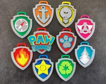 Download Paw Patrol Badges Etsy