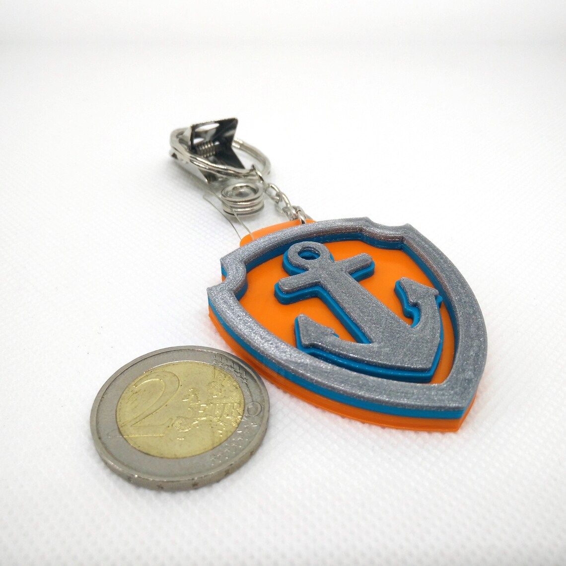 Paw Patrol Zuma 3D printed badge | Etsy