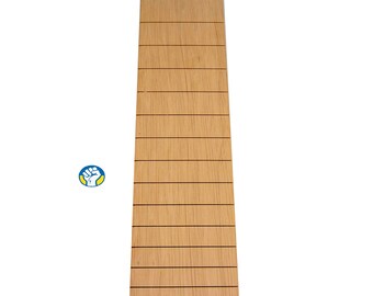 Pear Wood Guitar Fretboard: 21 Frets, Tele/Strat Build