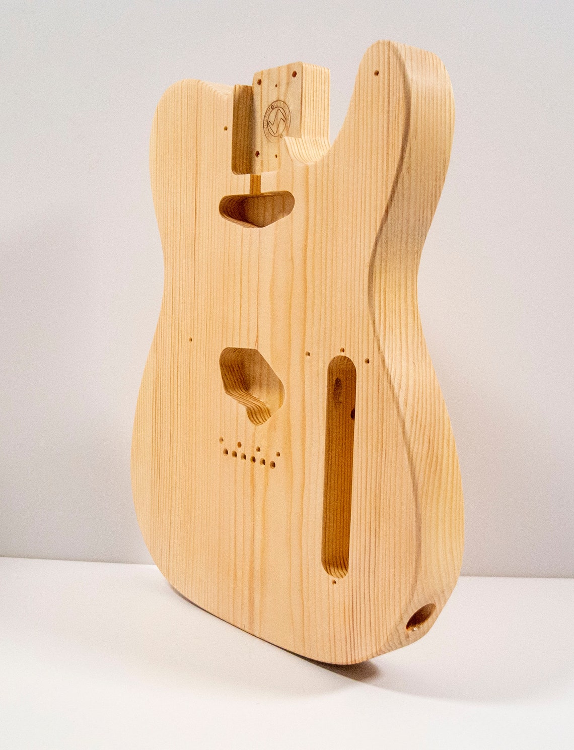 One Piece Pine Guitar Body Tstyle Unfinished Part Etsy