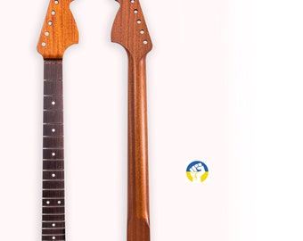Strat-Style CBS Neck Premium Class Part, Made with Hard Mahogany (sapele) Rosewood Fretboard, Vintage Style, Fretworks done and polished,